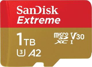 SanDisk Tarjeta UHS I Extreme microSD de 1 TB para video 4K en telé...