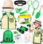 Meaicezli Kit de explorador para niños con receptor de insectos para