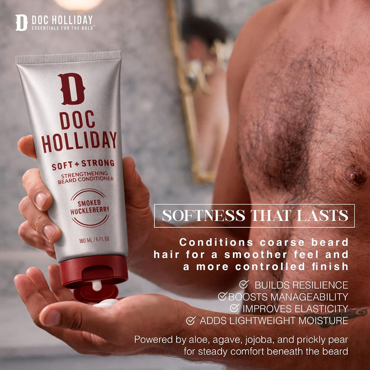Doc Holliday Paquete de champú y acondicionador para barba \u2013 a...