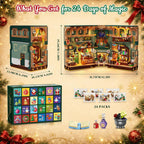 INSOON Calendario de Adviento 2026 Magic Book Nook Set de construcción con