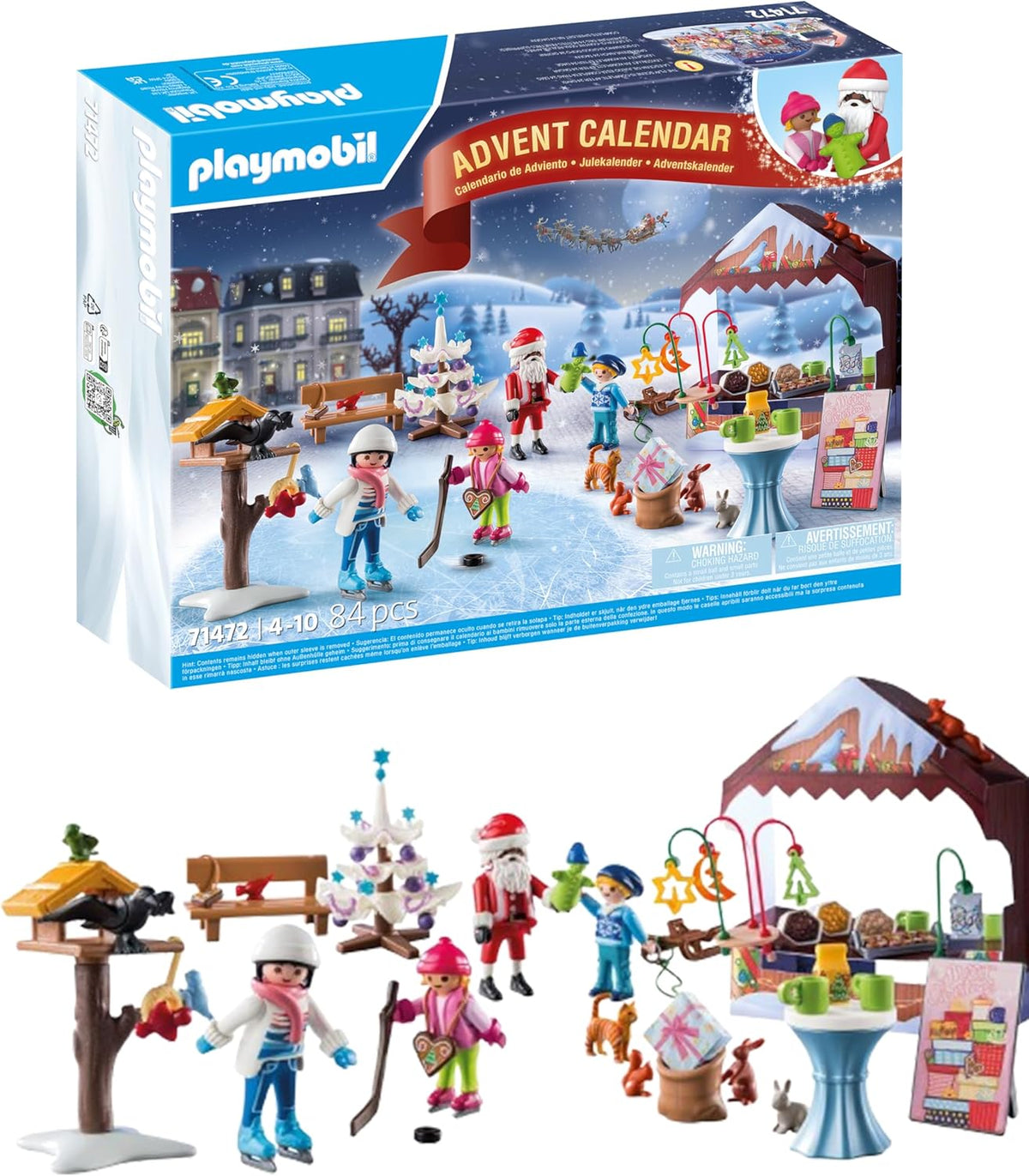 Playmobil Calendario de Adviento: Viaje al Mercado de Navidad