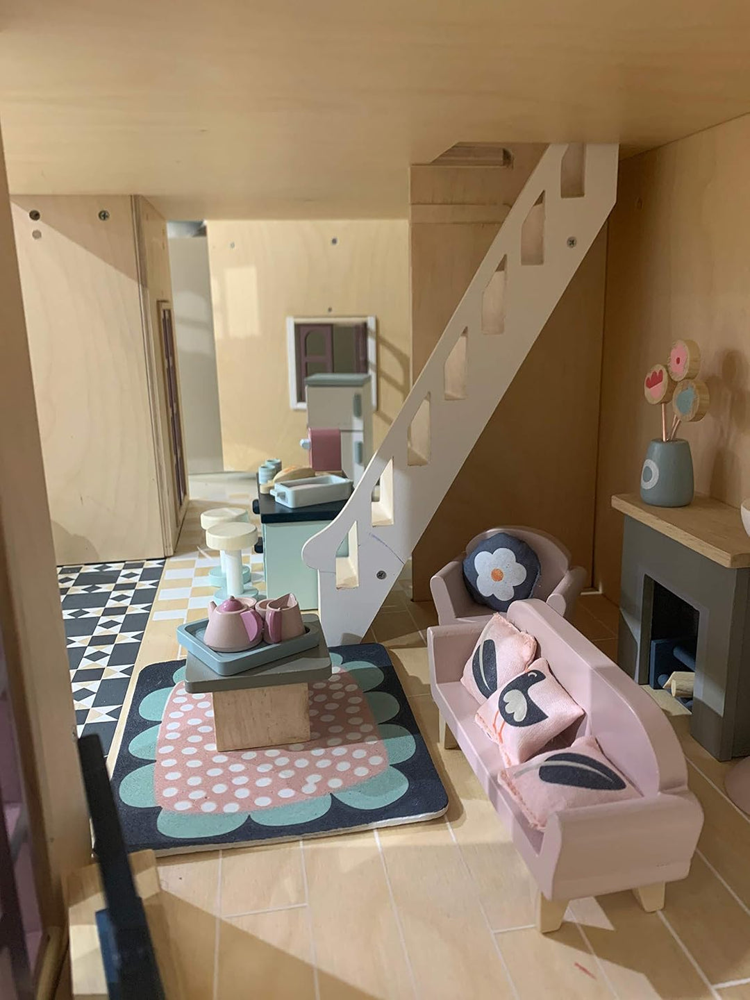 Tender Leaf Toys - Accesorios para casa de muñecas Dovetail - Juego...