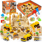 TOY Life Contenedores sensoriales de dinosaurios de arena