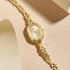 Reloj Brazalete Diminuto Dorado CHEETAH para Mujer, Pulsera Vintage Pequeña, Esfera con Números de Fácil Lectura, Resistente al Agua