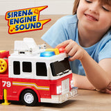 JOYIN Camión de bomberos extra grande para niños con