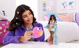 Muñeca Barbie Extra Fly con ropa y accesorios de viaje con temática...