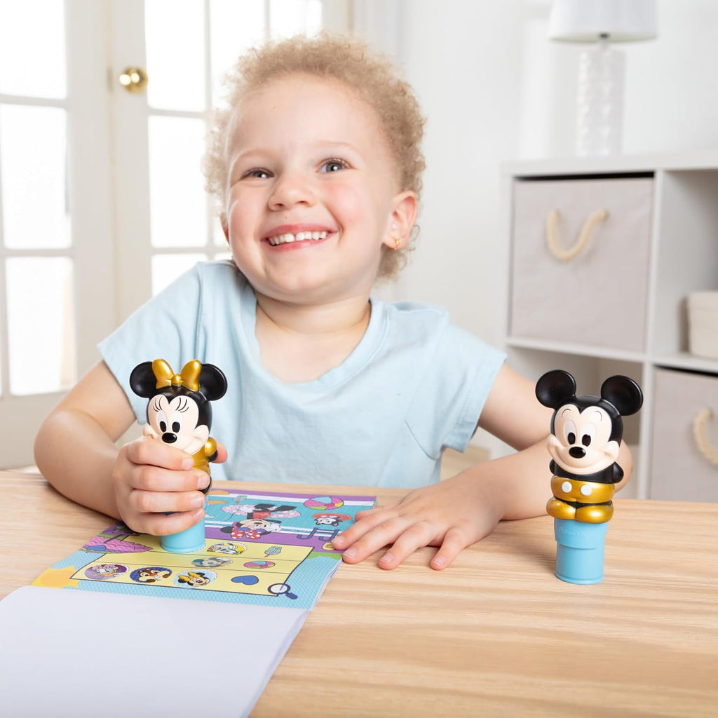Melissa & Doug Sticker Wow! Disney Mickey & Minnie - Juego de sellos (2