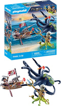 Playmobil Piratas: Batalla con el pulpo gigante
