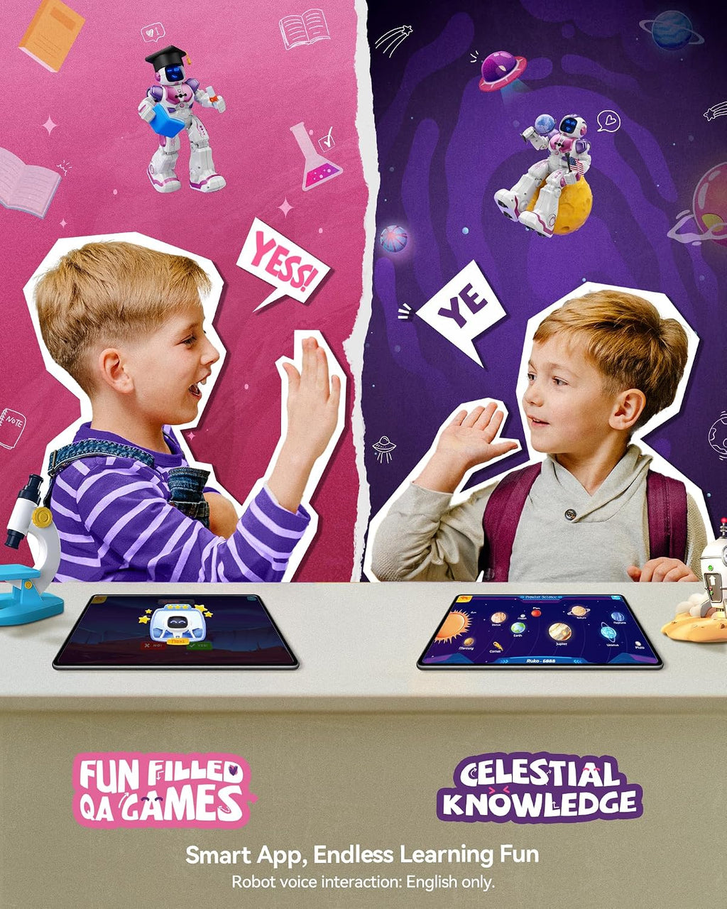 Ruko 6088 Dancing Robot para Girls con APP, Remote, y Gesture Sensing