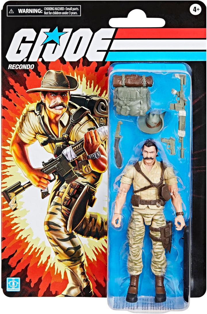GI Joe Classified Series Retro Cardback Recondo Figura de