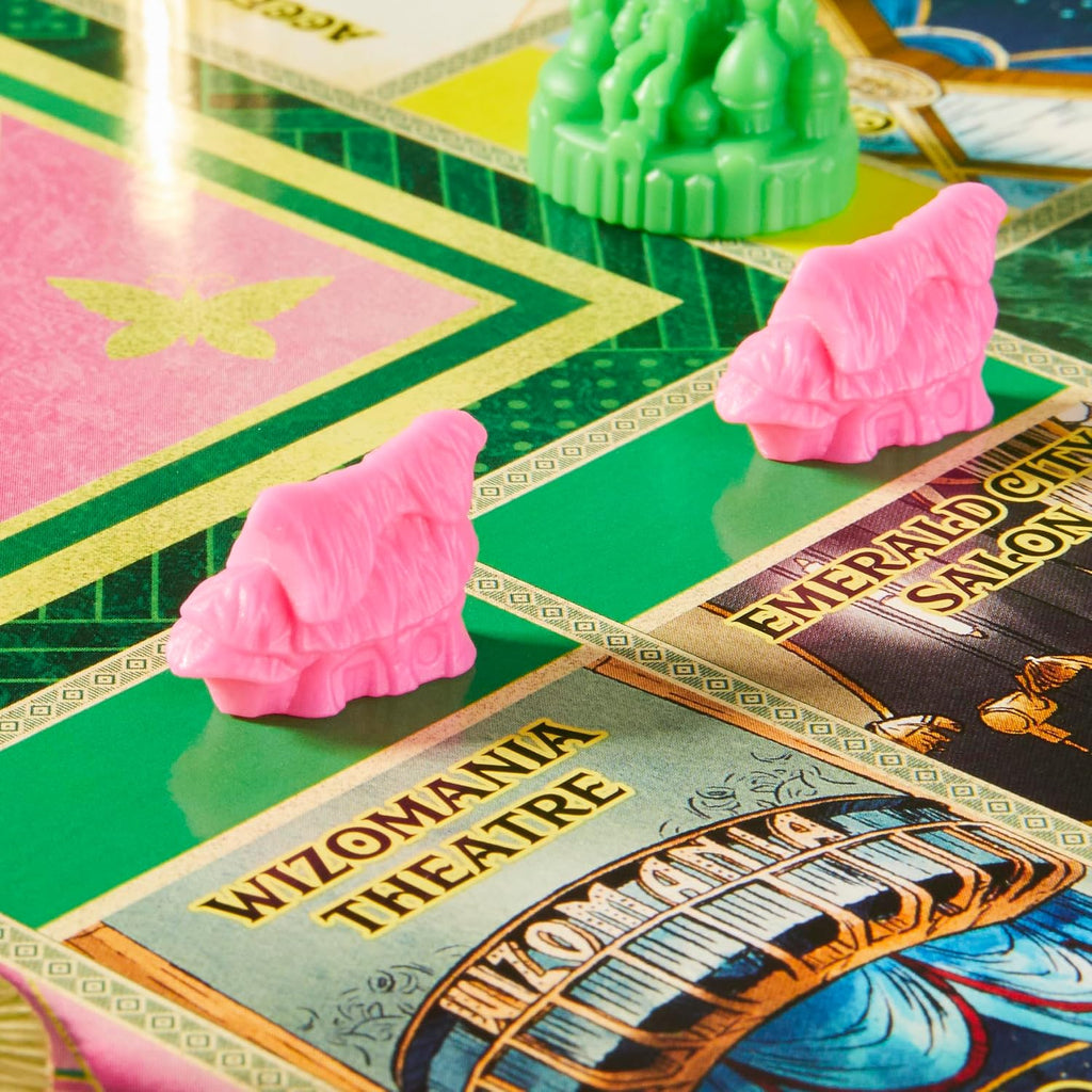 Monopoly Wicked Edition - Juego de mesa | Inspirado en la película | A partir de 8 años | 2 a 6 jugadores | 30 minutos | Juegos familiares para niños, adolescentes y adultos