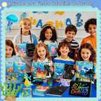 Paquete de 24 libros para colorear y tarjetas para colorear y tarjetas para niños
