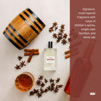 Cremo Cologne For Men Bourbon &amp; Oak - Spray de colonia para hom...