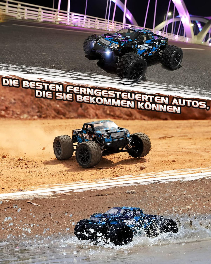 HAIBOXING Vehículos RC a escala 1/18 4WD todoterreno