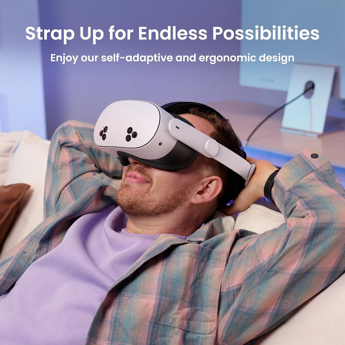 KIWI design K4 Head Strap VR Headset Accessories for Meta