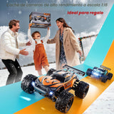 HOMETALL 1:18 Coches RC Rápidos para Adultos - 38+ KPH Coche de Con...