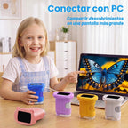 Microscopio digital del PDA 1000X para los niños con la pantalla 4K