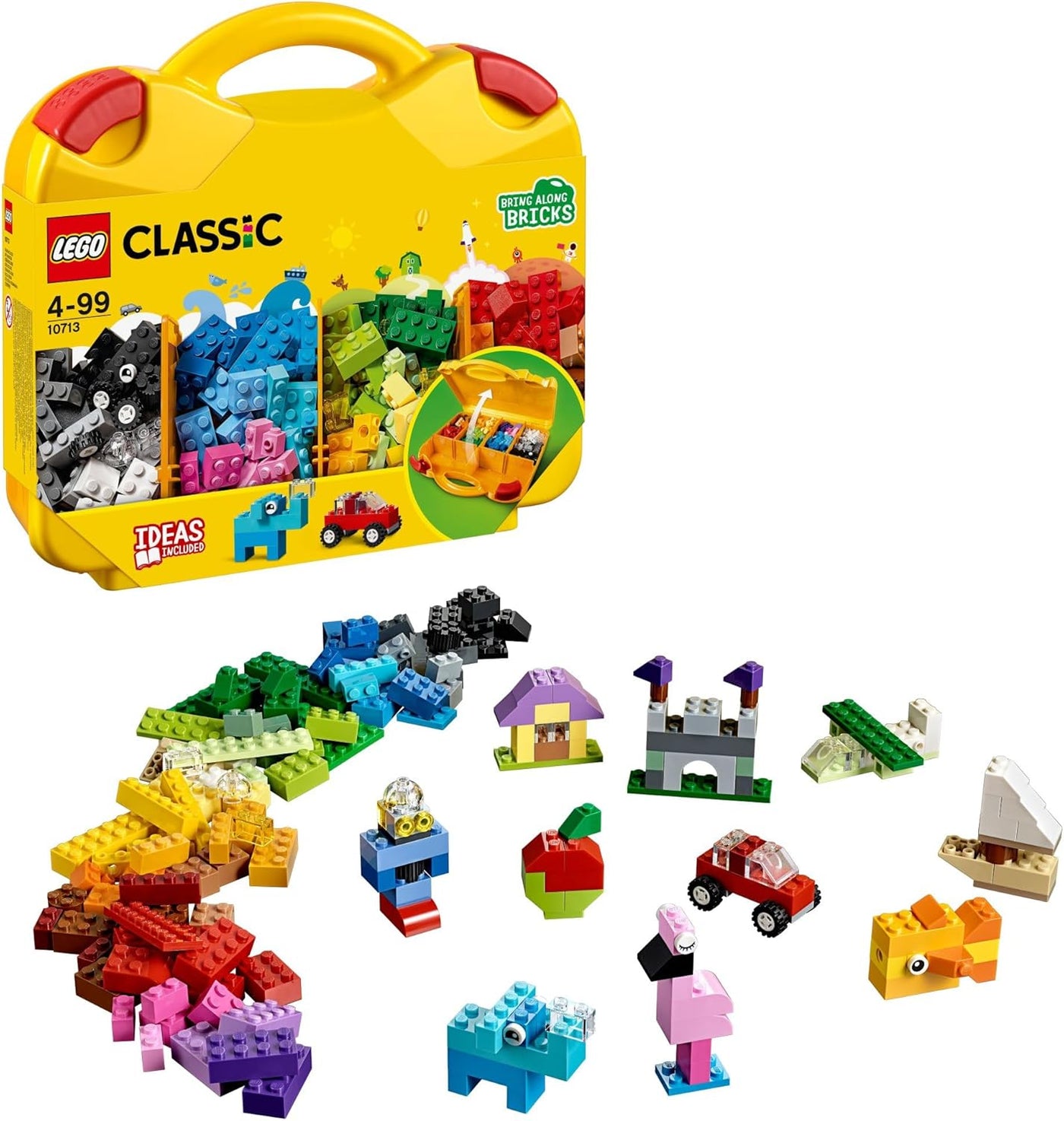 LEGO 10713 Classic Maleta creativa kit de construcción