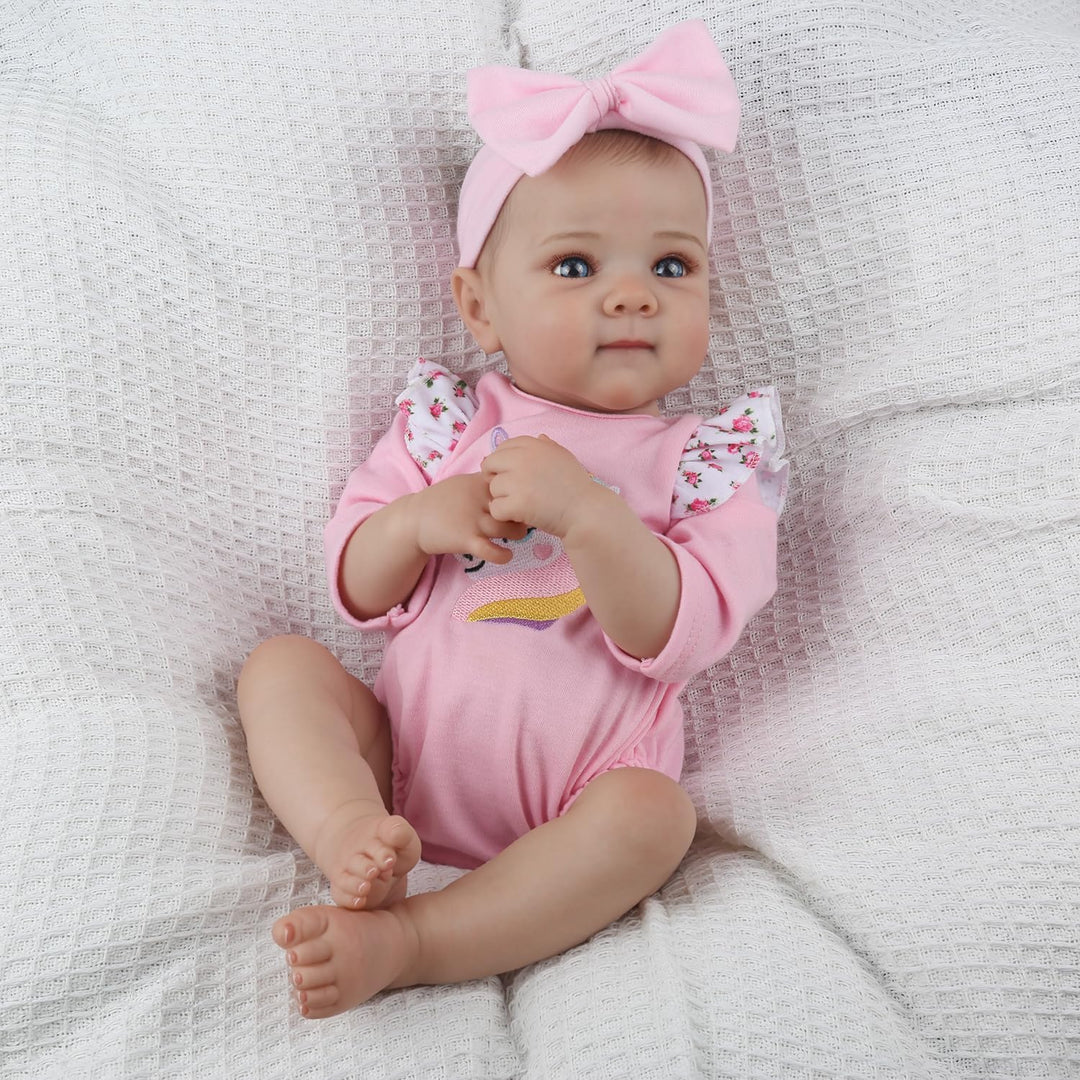 KSBD Reborn Baby Dolls - Muñeca realista de 20 pulgadas, muñeca de...