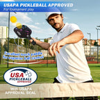 Juego de palas de pickleball MTEN de 2/4/1, raquetas de fibra de vidrio aprobadas por USAPA