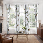 4 paneles de cortinas opacas, cortinas de oscurecimiento de