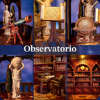 Kit de mini casa, casa de muñecas en miniatura para rincón de libros