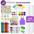 Joyooss Caballete artístico para niños, caballete de madera ajustable para niños pequeños, pizarra blanca y pizarra de tiza para niños, caballete de arte para niños de 2 a 4 años, 4 a 8, 9 a 12 años, caballetes de dibujo
