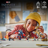 LEGO Marvel Avengers Endgame Thor vs Chitauri - Juego de