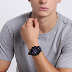 Fossil Reloj para hombre, reloj cronógrafo de cuarzo Grant
