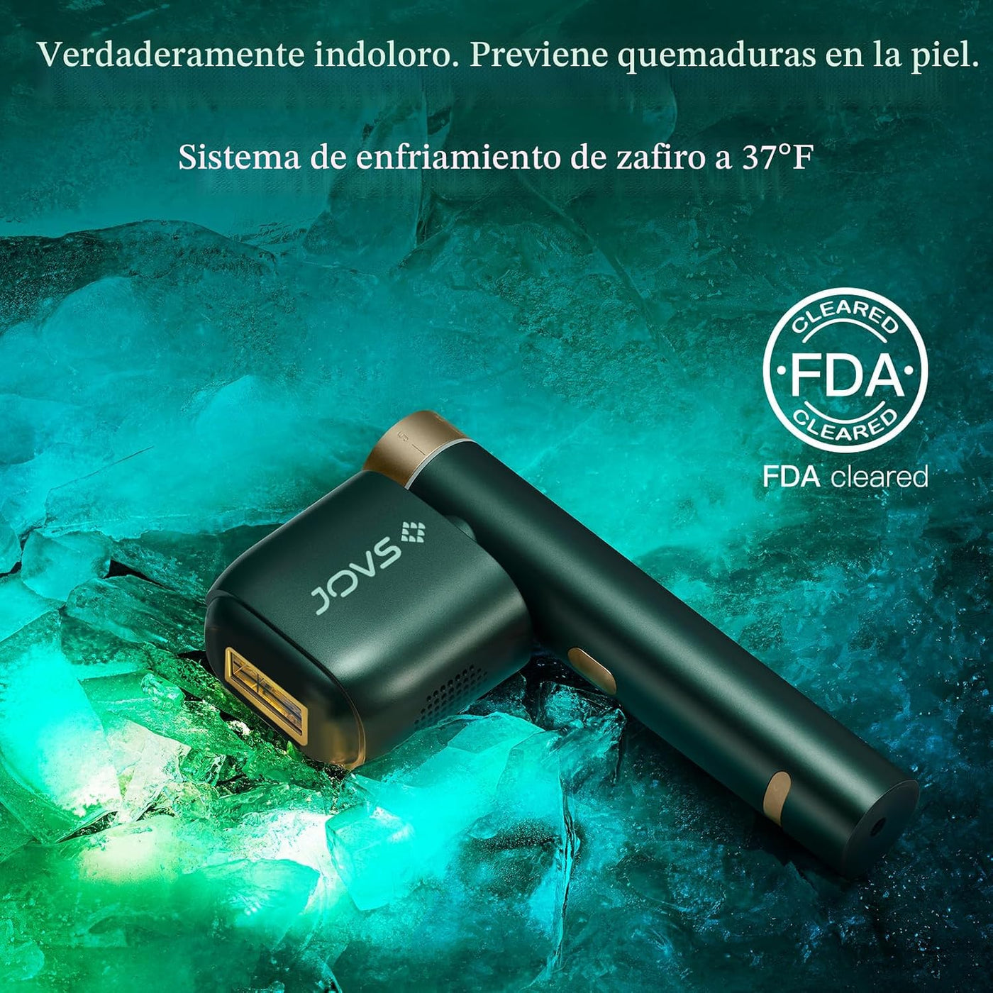 JOVS Depilación láser, [energía 24J] Depilación IPL para mujeres y...