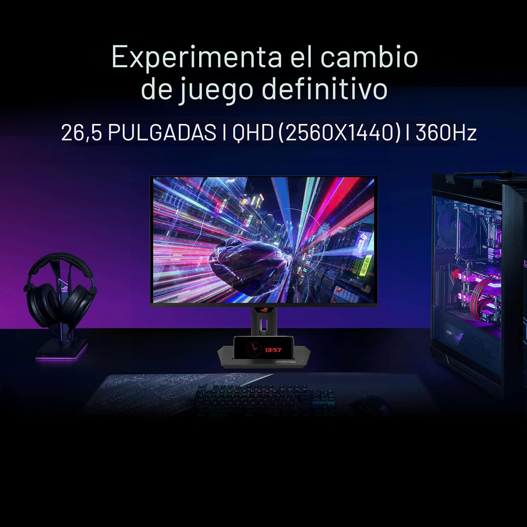 ASUS ROG Strix Monitor para juegos QD-OLED de 26.5" 1440P (XG27ACDN...