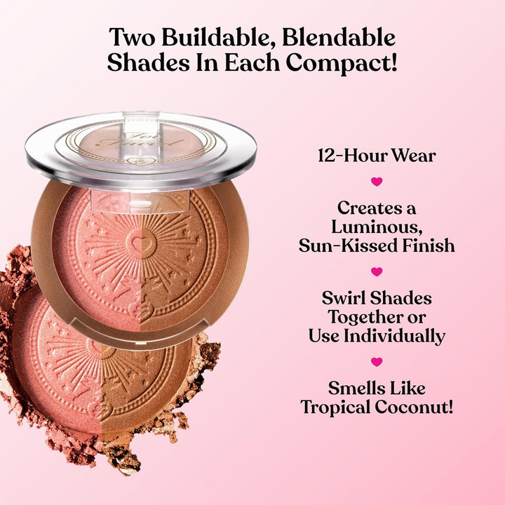 Too Faced Sun Bunny - Bronceador colorete | Doble sombra transparen...