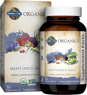 Garden of Life Once Daily Multivitamínico de Alimentos Integrales p...
