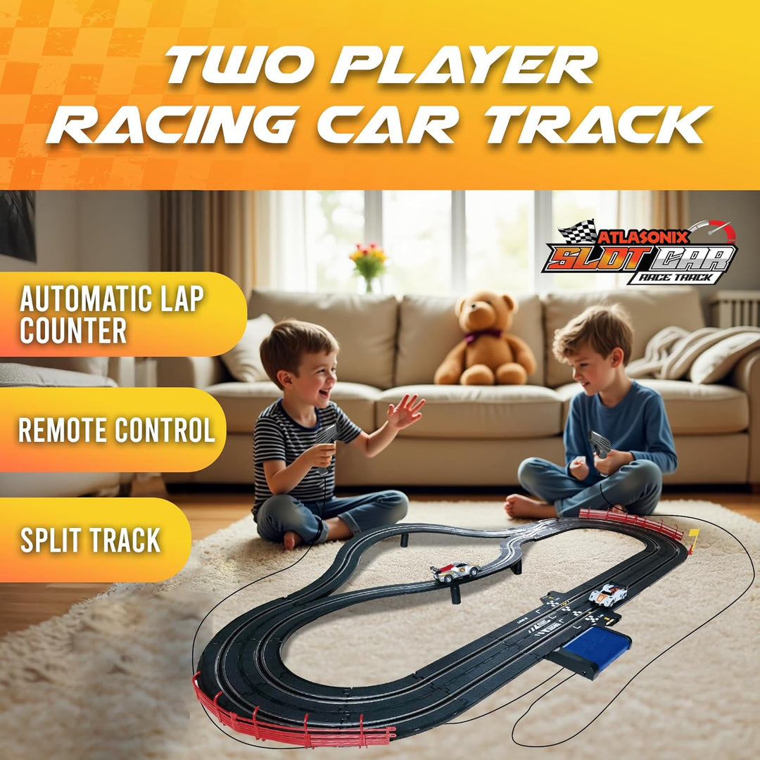 Slot Car Race Track Sets - Juego de pistas de carreras eléctricas,...