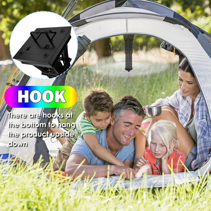 KTDRJN Ventiladores de mesa, alimentos para interiores y exteriores...
