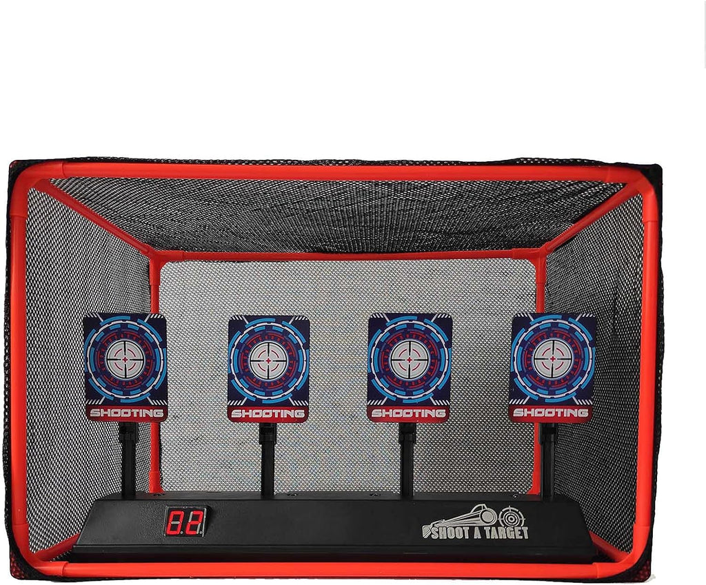 Objetivo de tiro digital de reinicio automático con red para