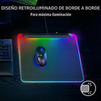 Razer Firefly V2 Pro - Alfombrilla para mouse RGB totalmente iluminada