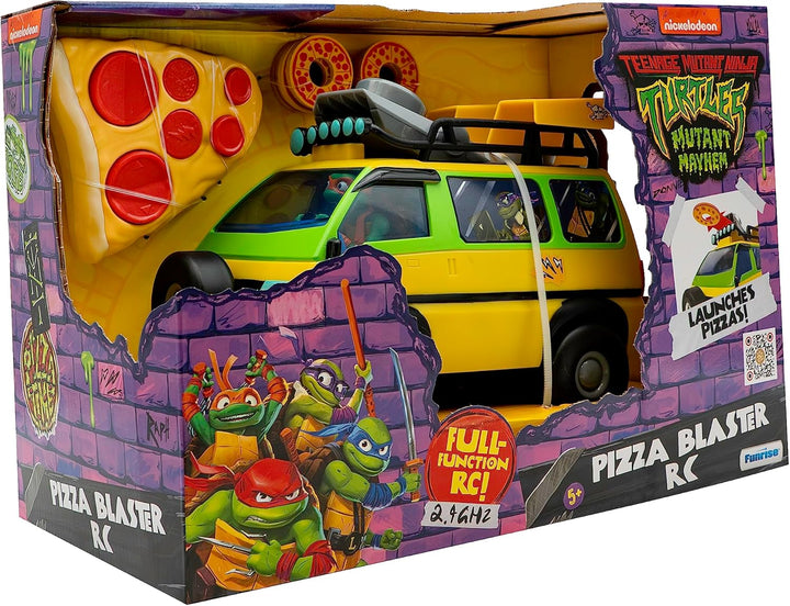 Teenage Mutant Ninja Turtles Juguete de Pizza Blaster RC Vehículo c...