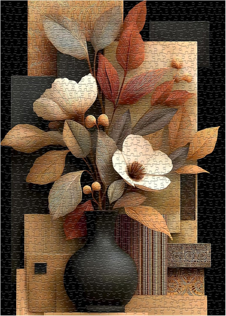 Timber Blooms - Rompecabezas para adultos de 1000 piezas