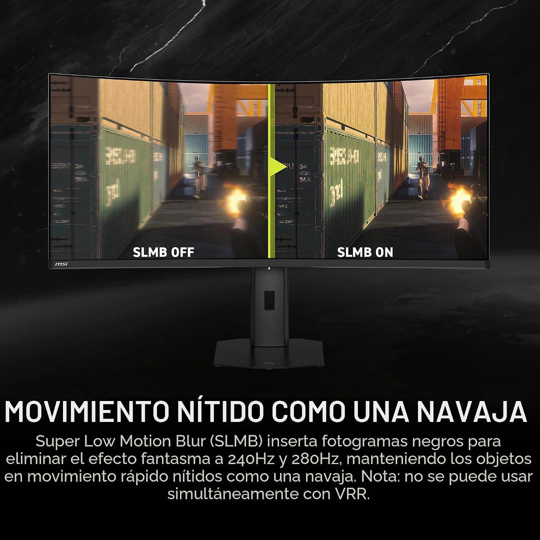 msi MAG 341CQP QD-OLED X28 34 pulgadas UWQHD Tándem QD-OLED Monitor...