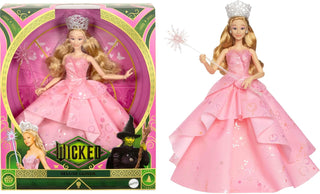 Muñeca de moda Glinda Deluxe Wicked Universal de Mattel &amp; acces...