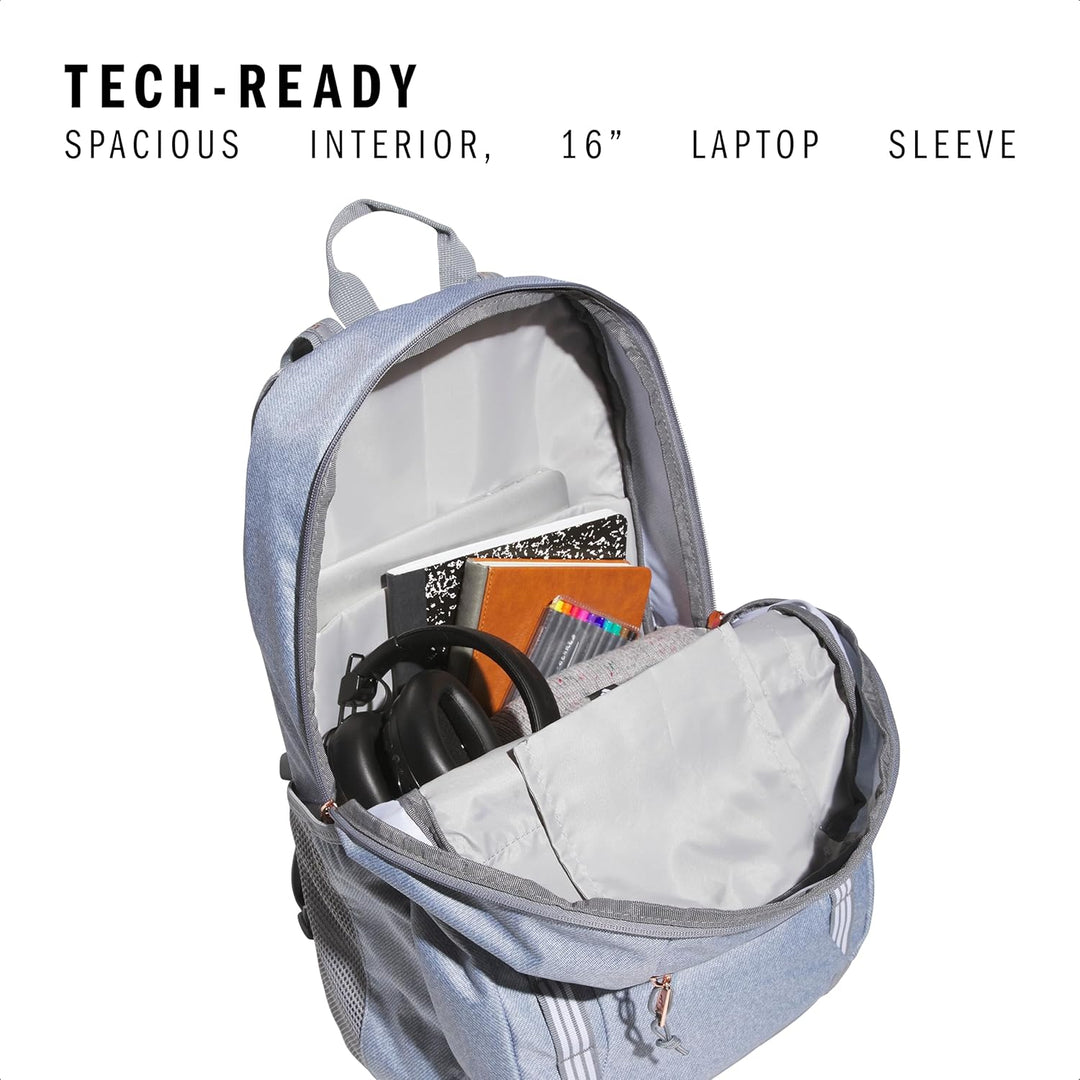 Mochila adidas Excel - Mochila grande y duradera para atletas, lapt...