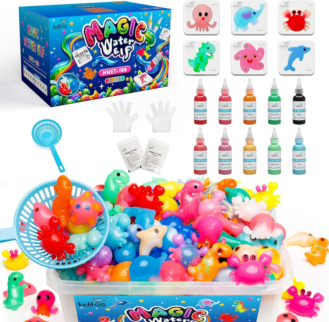 Kit de juguete mágico de elfo acuático Kiditos Squishies