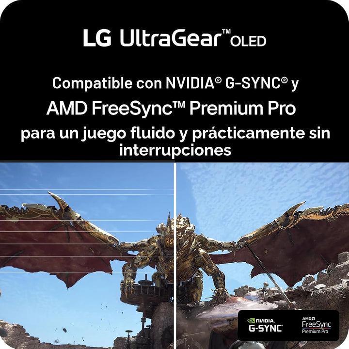 LG 39GS95QE Ultragear OLED Monitor de juegos curvo de 39 pulgadas W...