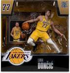 McFarlane Toys -Luka Doncic (LA Lakers) NBA Figura posada de 7 pulgadas Selecciones deportivas de McFarlane