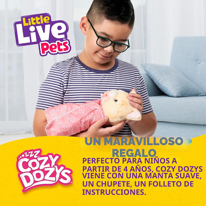 Little Live Pets Cozy Dozys Ginger El Juguetito de Gato Interactivo...