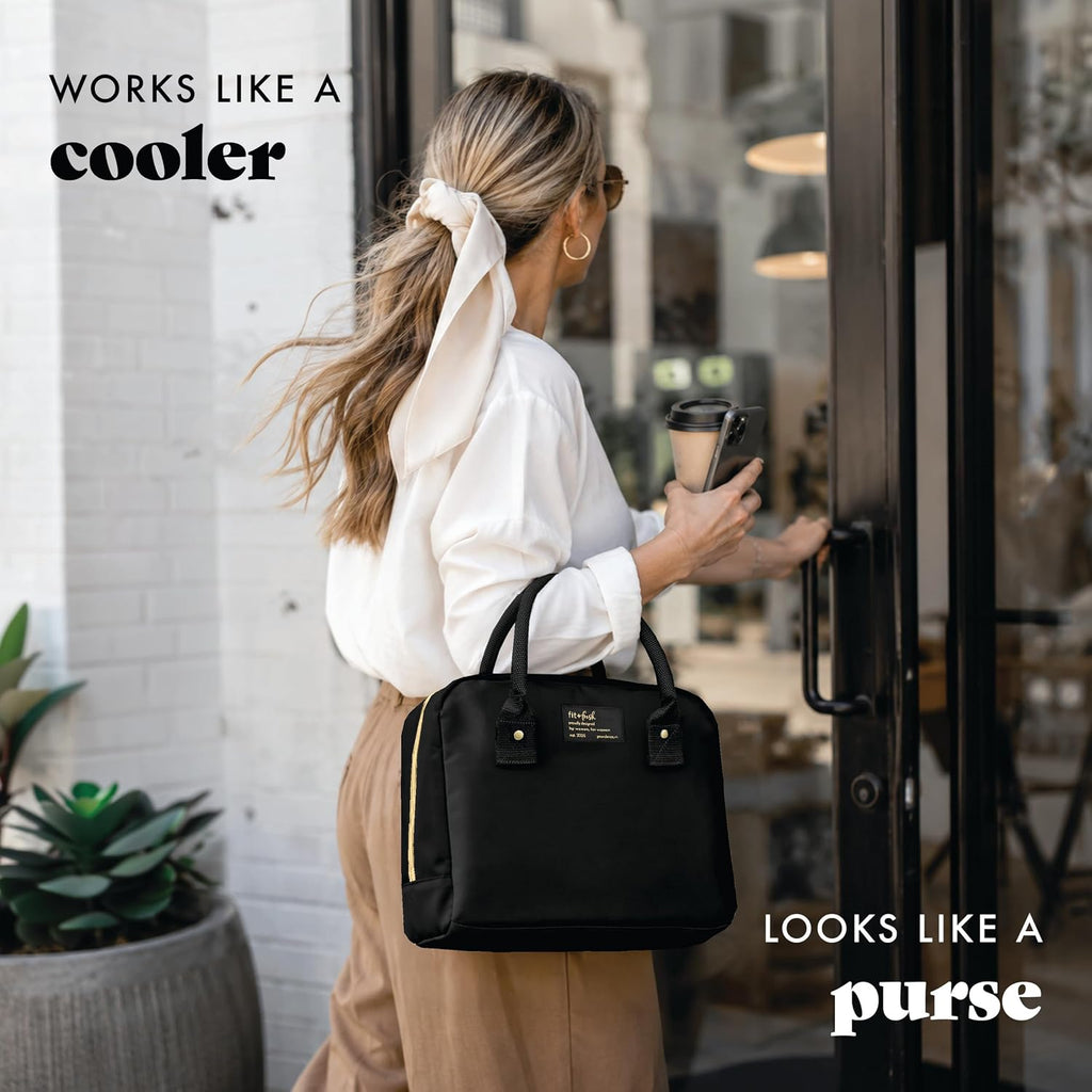 Fit & Fresh Bloomington Bolsa de almuerzo aislada para mujer con