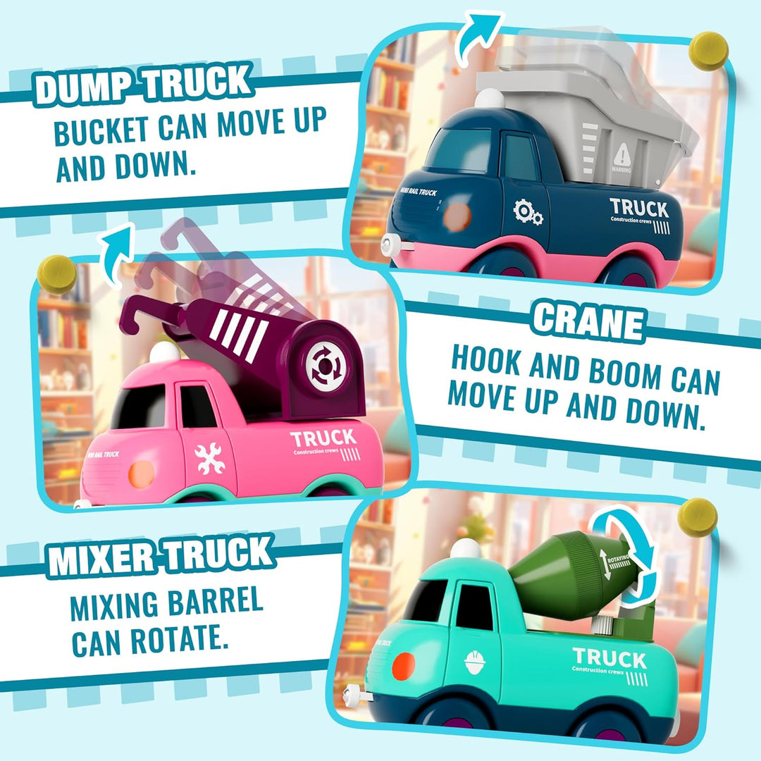 Juego de tren eléctrico para niños pequeños y niños con
