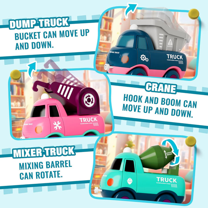 Juego de tren eléctrico para niños pequeños y niños con