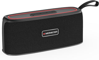 Monster Shock Altavoz Bluetooth portátil, altavoz inalámbrico verda...